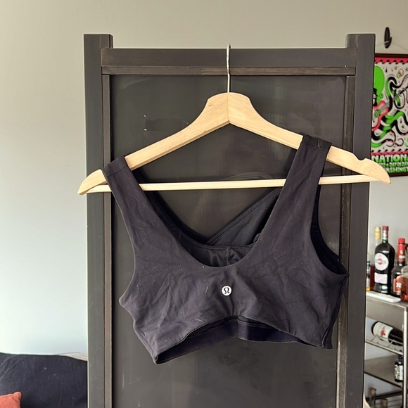 Lululemon Nulu Cross-Front yoga Bra - Black - Picture 4 of 5